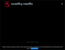 Tablet Screenshot of marketingcreactivo.com